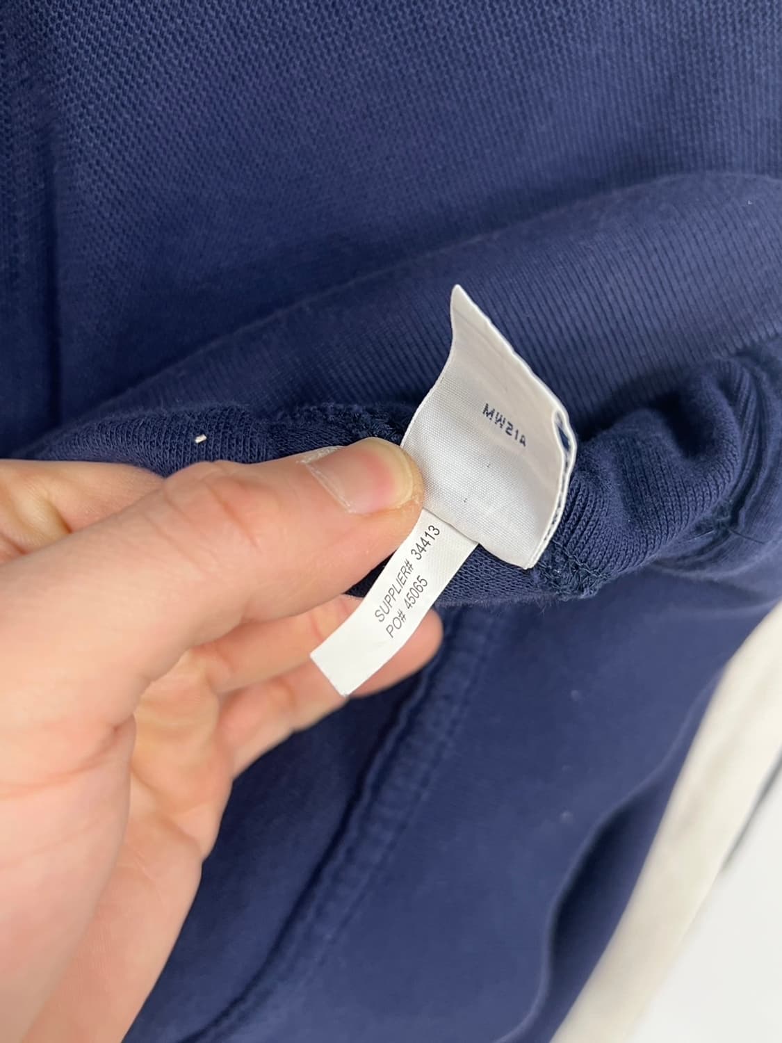 폴로 랄프로렌 빅포니 코튼 네이비 트랙 져지 상품이미지7