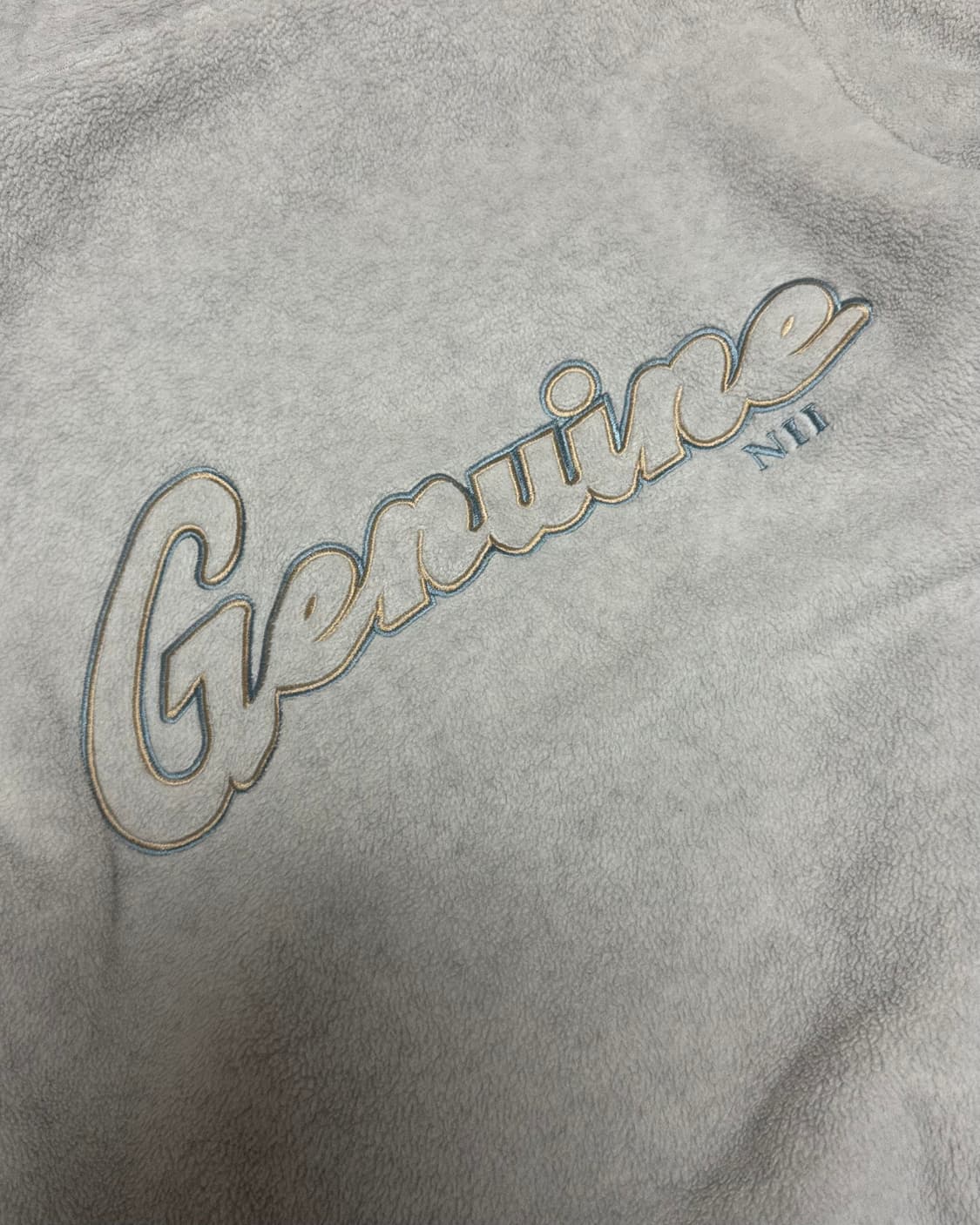 올드빈티지 니 스포츠 NII SPORTS 후리스 후드 베이비블루 뽀글이 상품이미지2