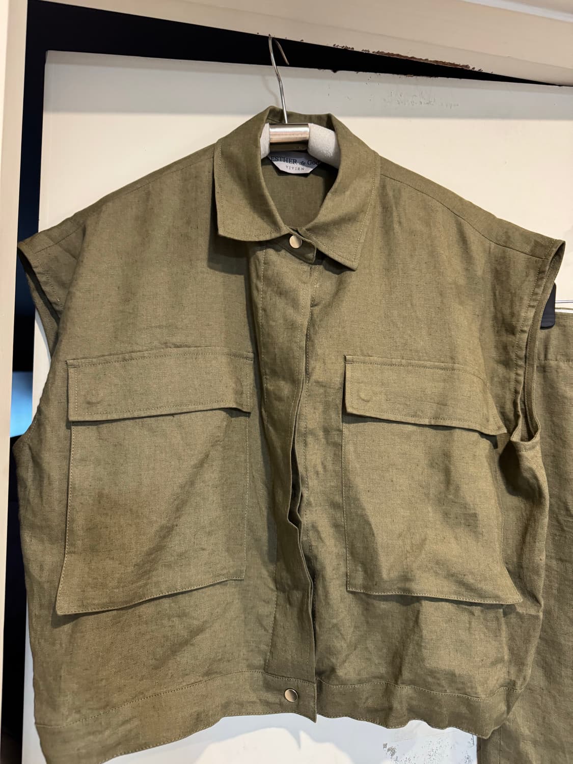 제평 드에스더 린넨 셋업 상품이미지3