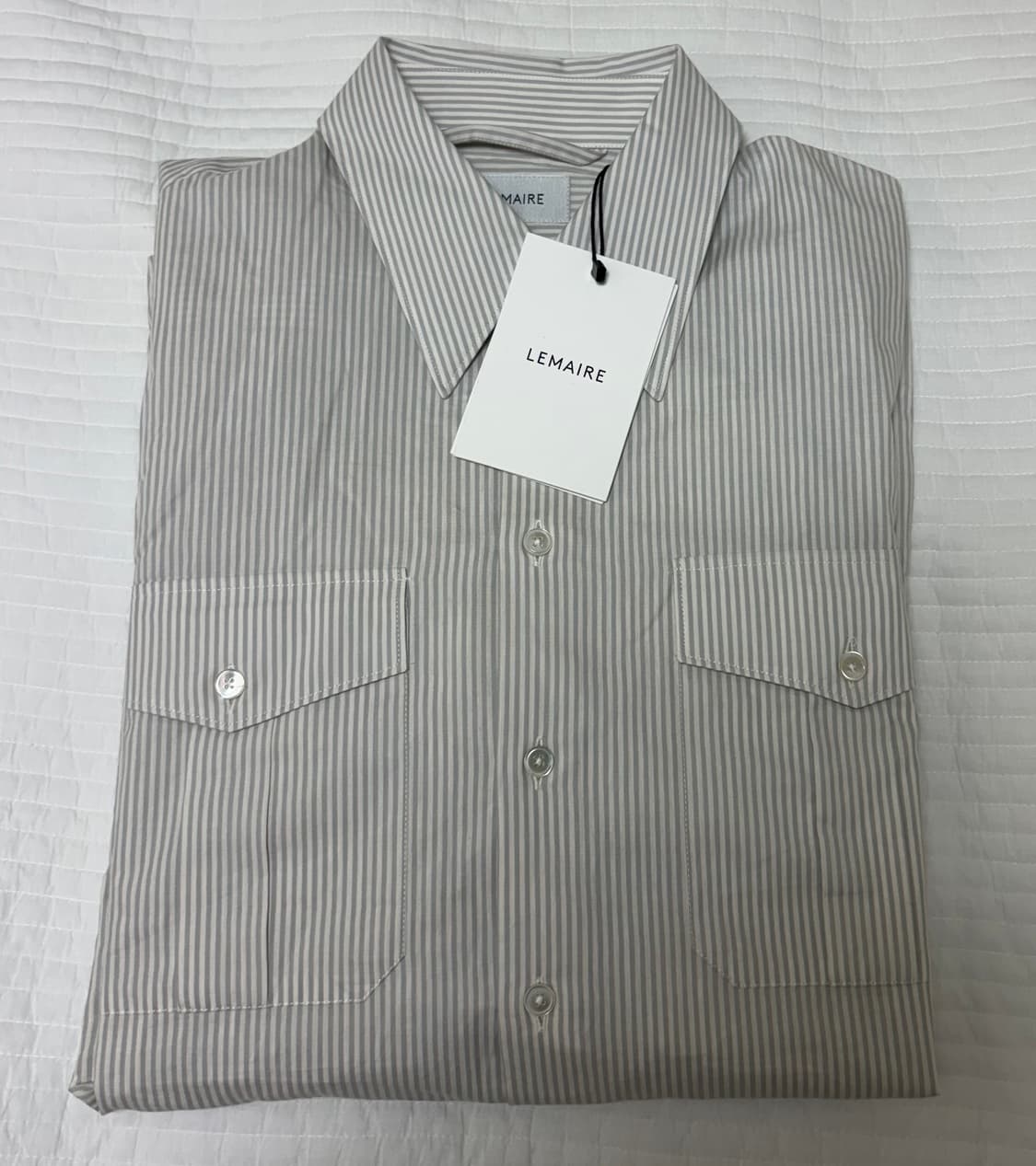 르메르 밀리터리 스트라이프 셔츠 / 48 상품이미지6