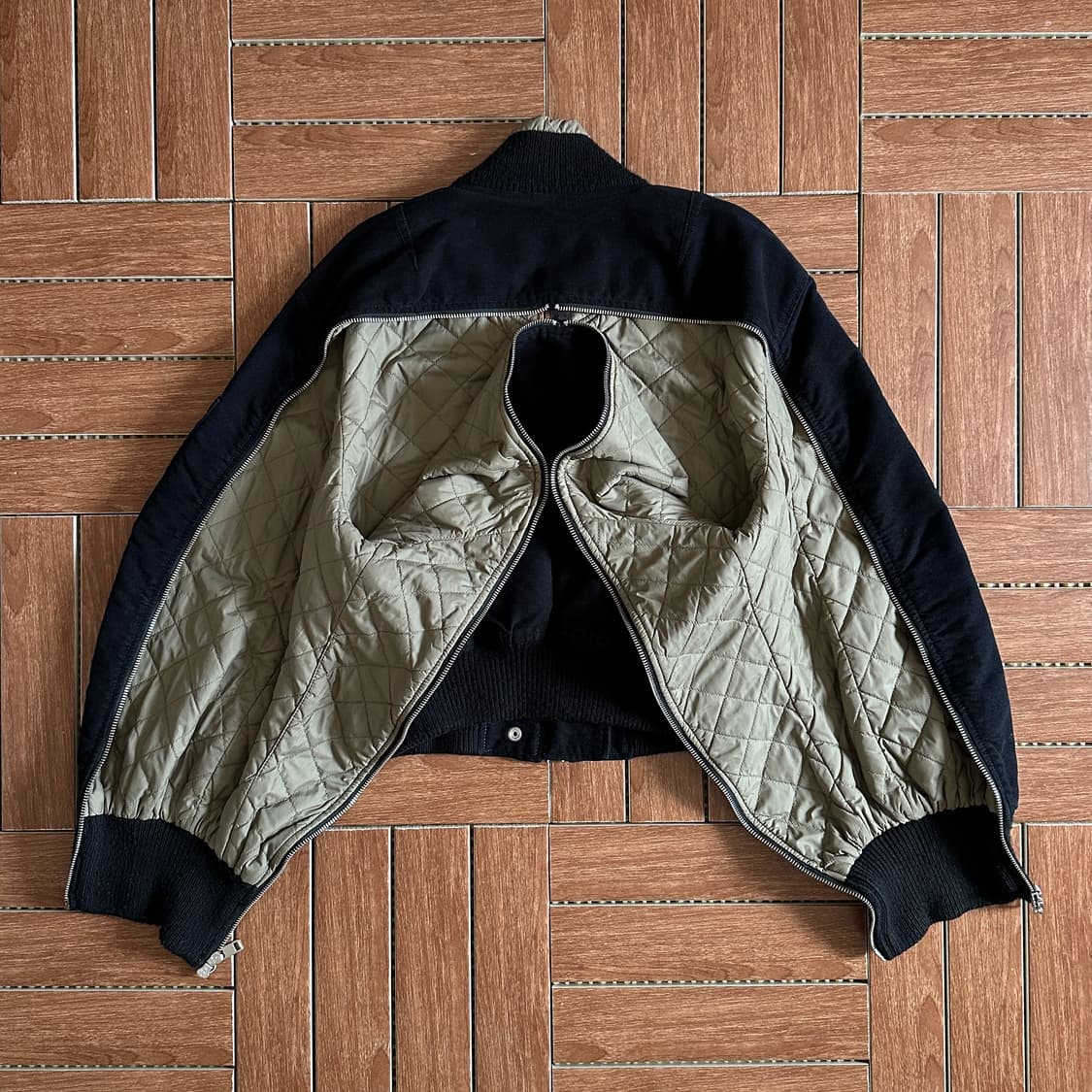 Diesel zip detail ma-1 bomber jacket 상품이미지3