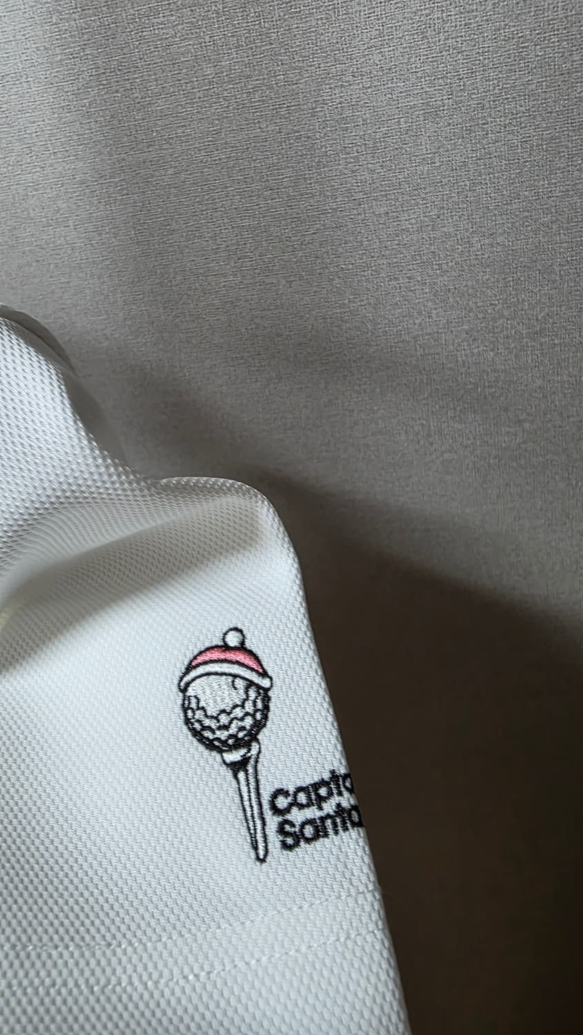 캡틴산타 골프웨어 반팔 카라티 화이트 상품이미지7