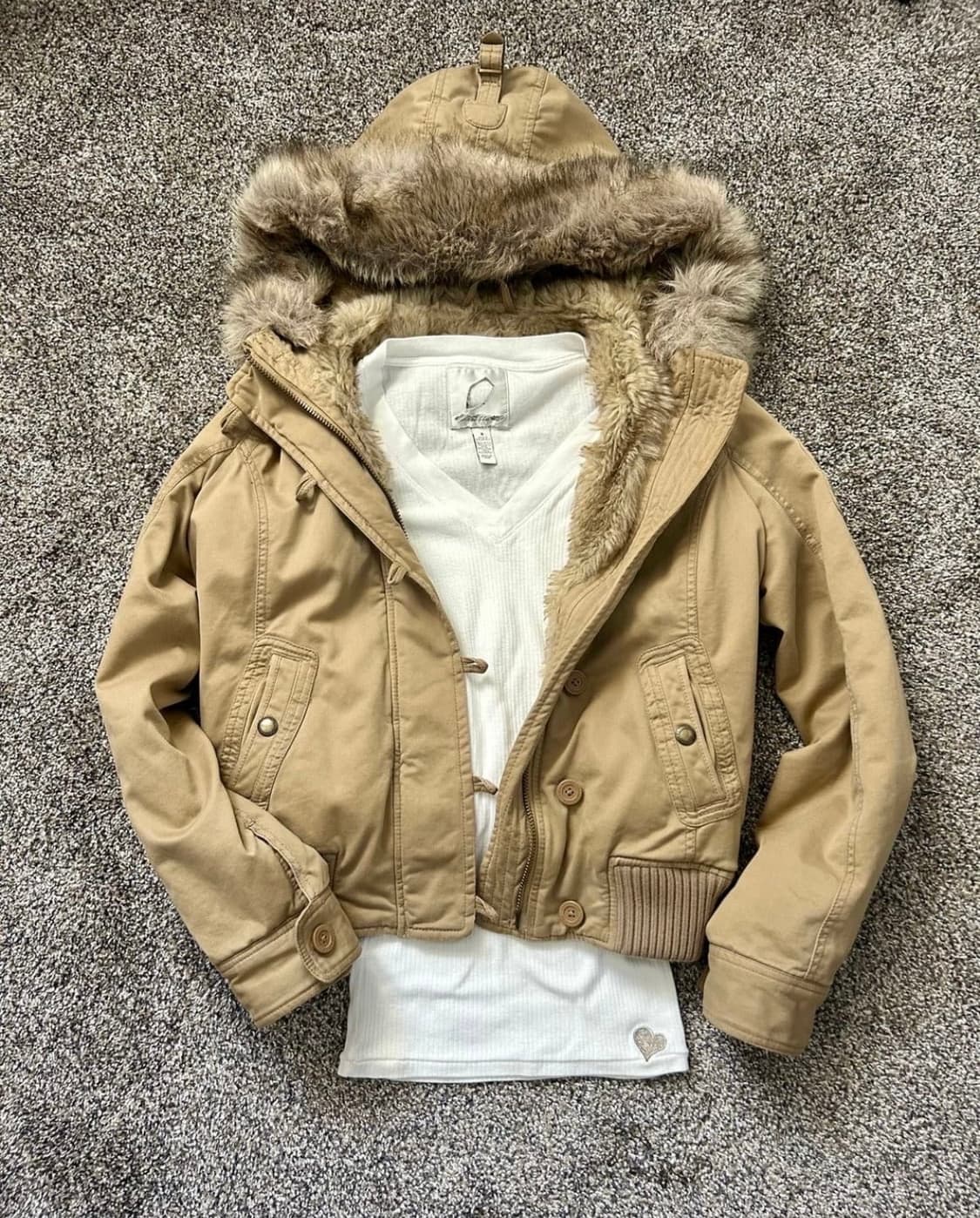 아베크롬비 울프죠 봄버 야상 자켓 상품이미지1