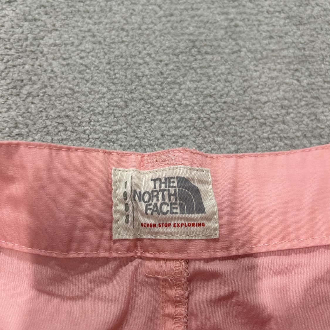 노스페이스 카고 포켓 핑크 팬츠 30 상품이미지2