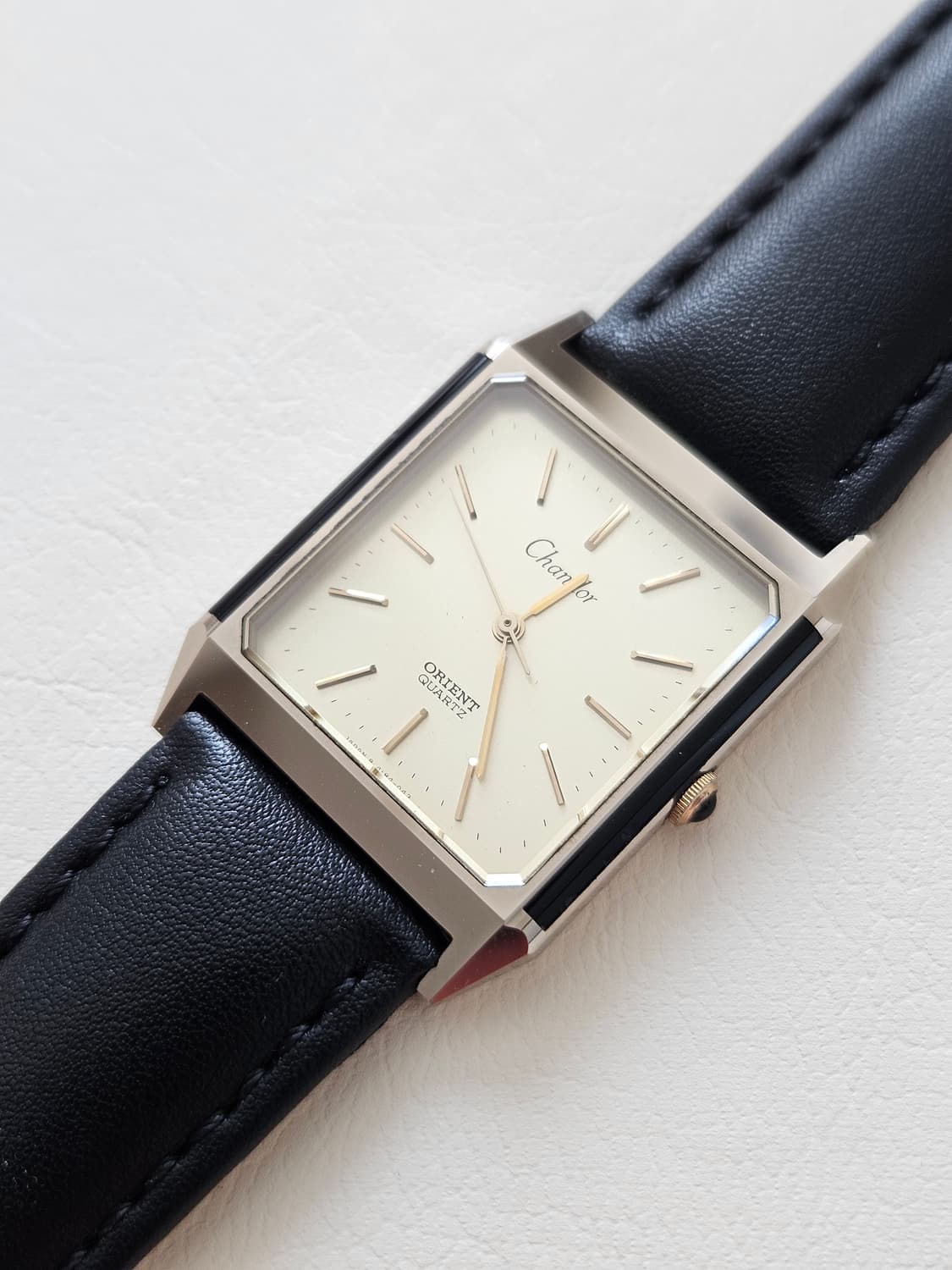 빈티지 오리엔트 Chandor 가죽 시계 상품이미지4