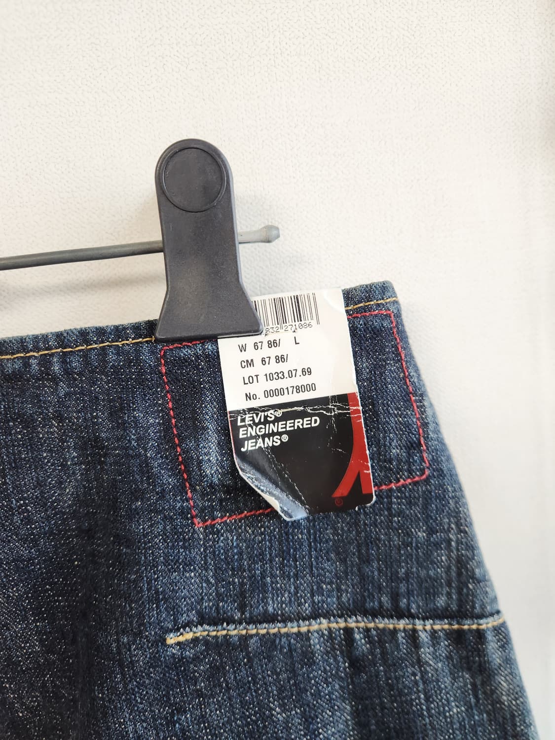 새상품) 리바이스 엔지니어드 데님 스커트 67 (55) 상품이미지5