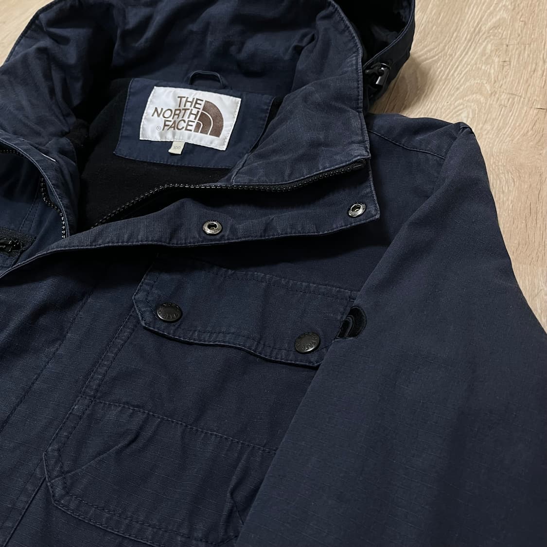 노스페이스 남성 마운틴 후드 야상 자켓 L/100 상품이미지5