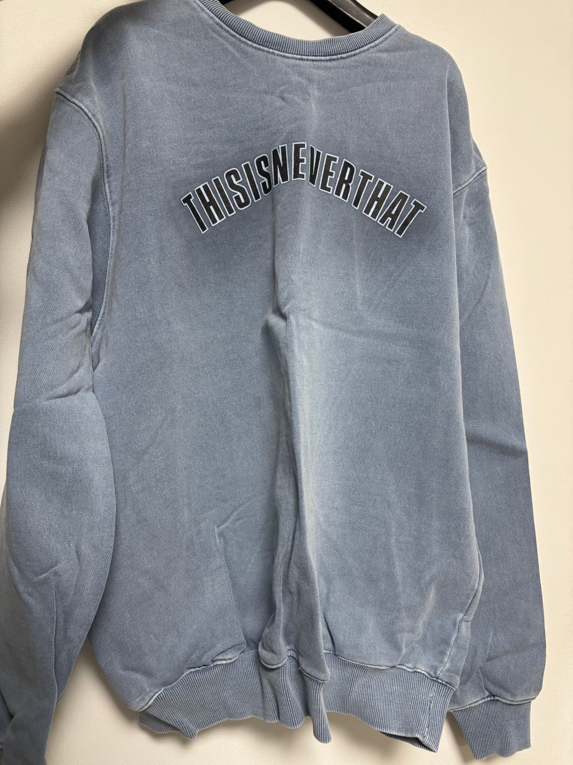 디스이즈네버댓 워싱맨투맨 상품이미지1