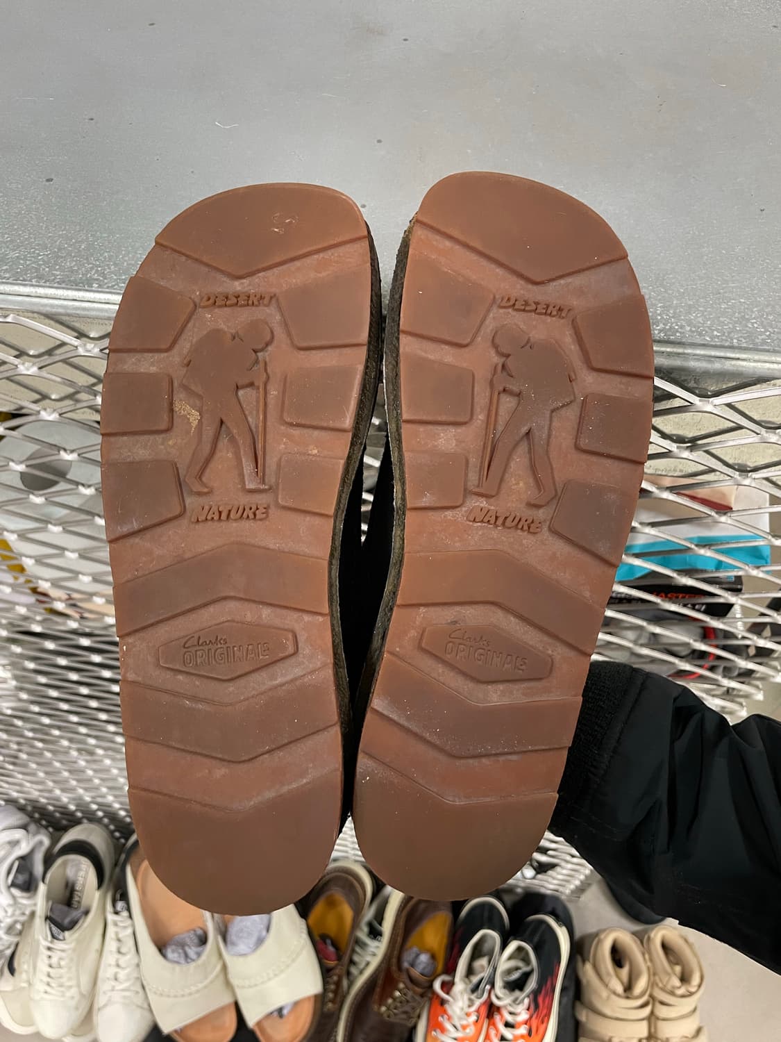 클락스 데저트 부츠 블랙 uk8.5 상품이미지6