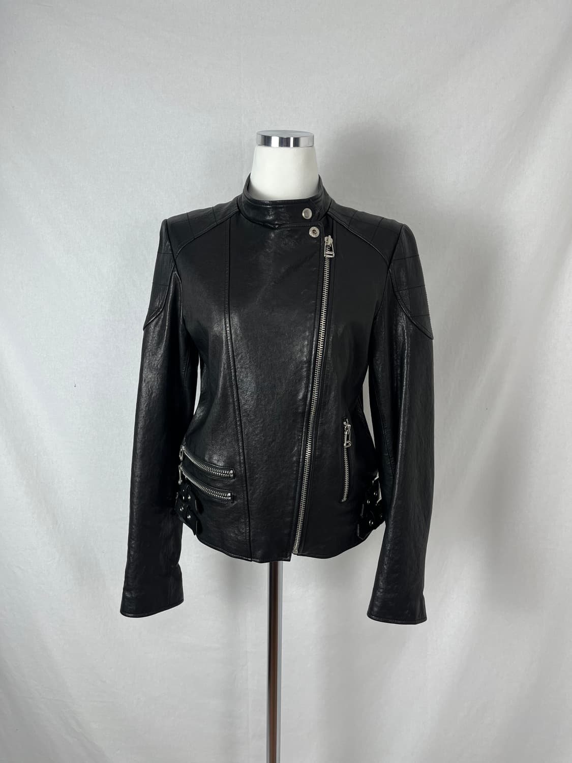 Vintage 리얼레더 라이더 자켓 상품이미지1