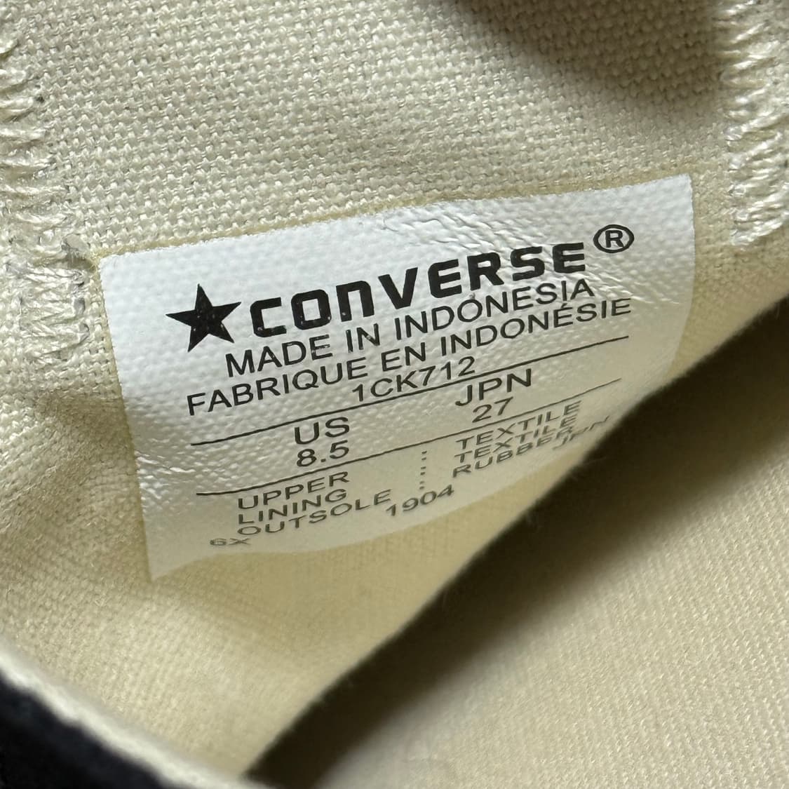 컨버스 x 꼼데가르송 스니커즈 270 상품이미지7