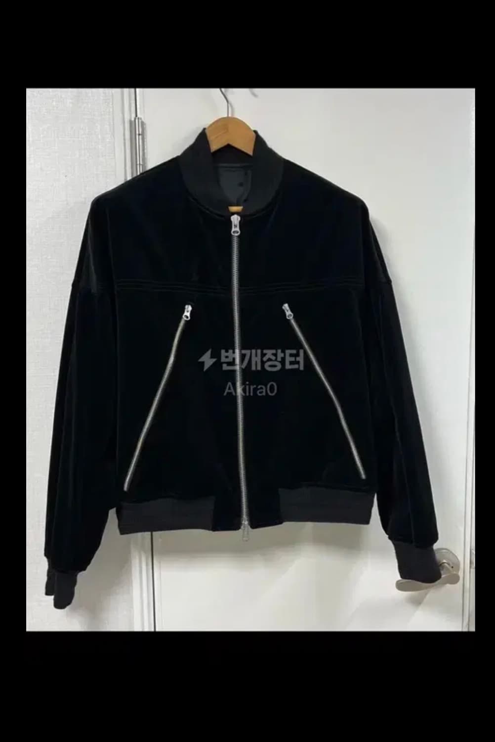 etce 벨벳 블루종 상품이미지2