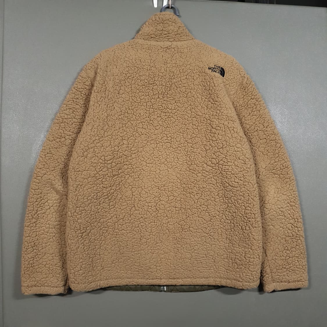 노스페이스 화이트라벨 포조 스텐드 넥 리버서블 양면 퀼팅 쉐르파 자켓 상품이미지9