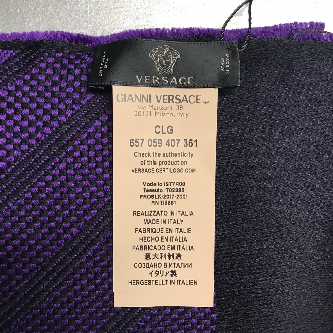 베르사체 머플러 상품이미지5