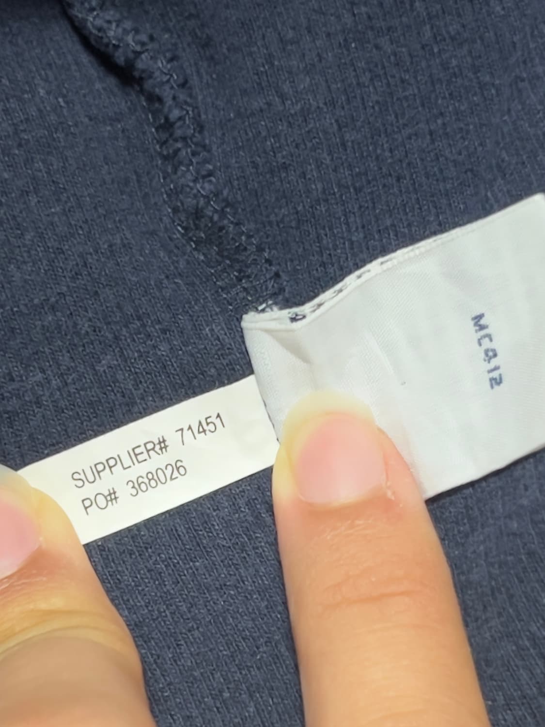 폴로 반집업 니트 L 상품이미지9