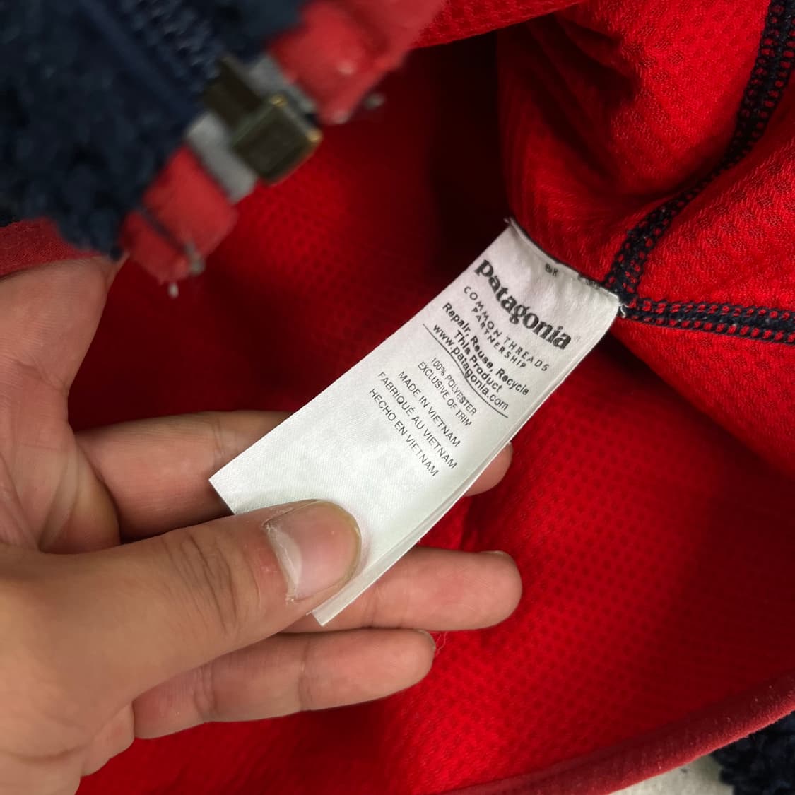 95 파타고니아 신칠라 플리스 집업 상품이미지5