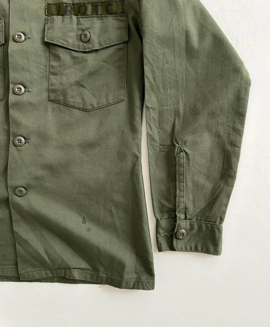80‘s  US ARMY OG-507 Utility Shirt. 상품이미지3