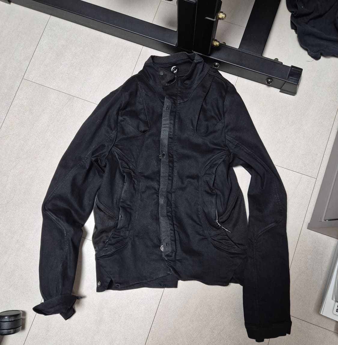 (네고 가능)햄커스 Velocity Lane Jacket Black 상품이미지5