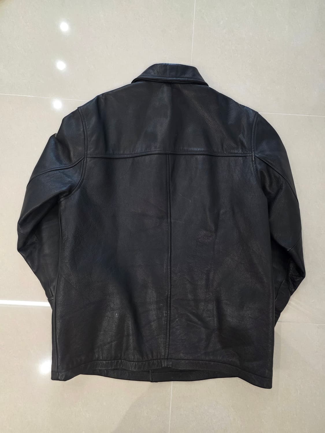 올드 갭 레더 카코트 M 상품이미지2