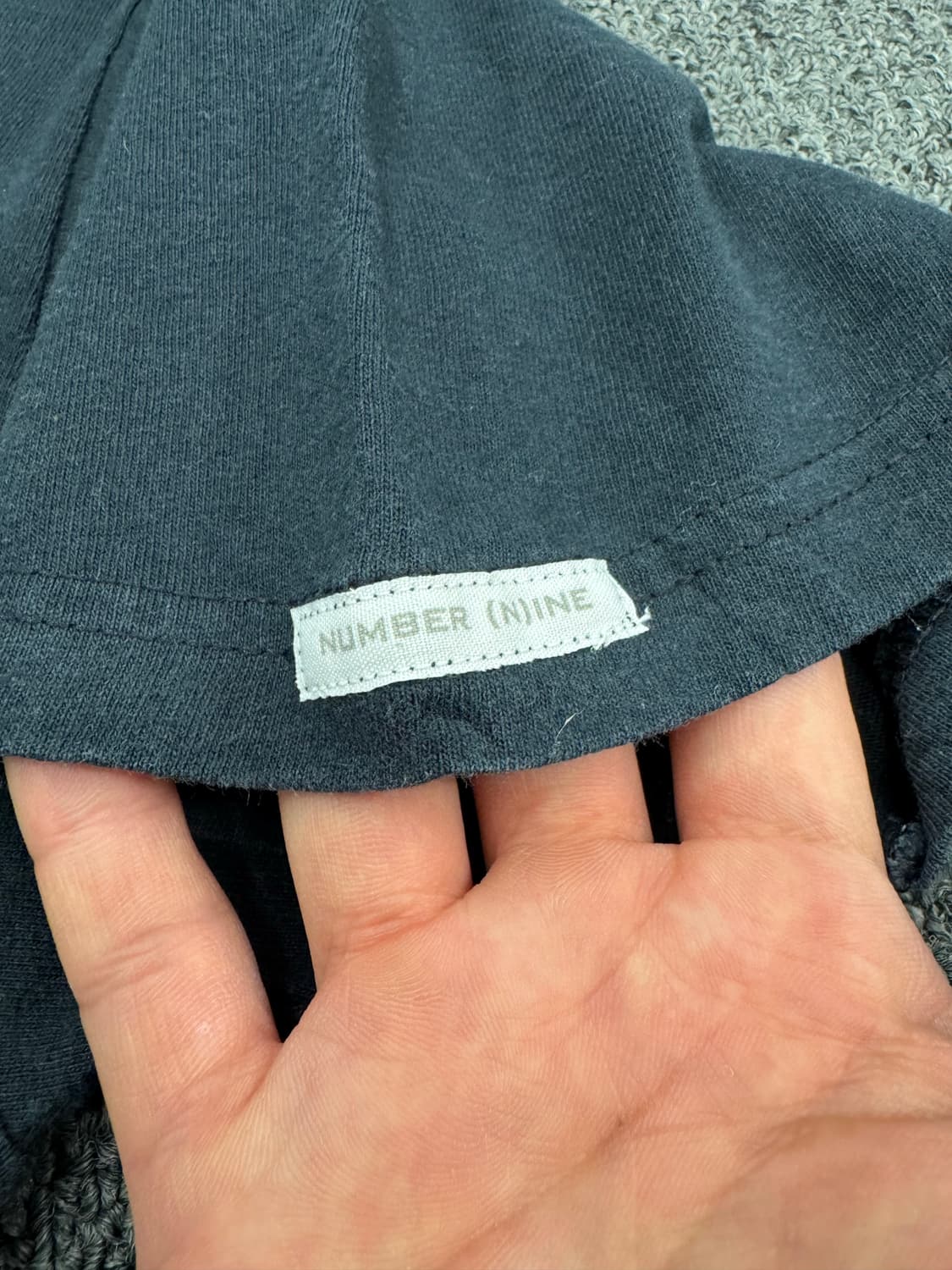 4)Number (N)ine 빈티지 GODSPEED! 프린팅 반팔 상품이미지3