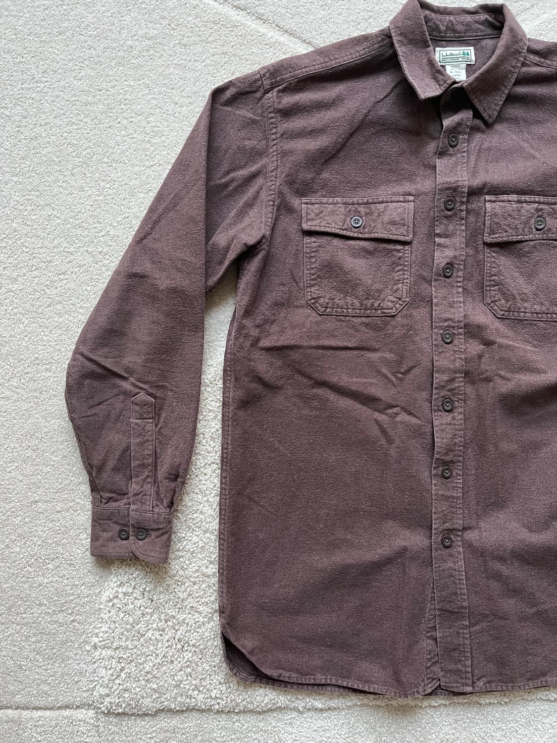 엘엘빈 헤비웨이트 브러쉬드 셔츠 (103-105) 상품이미지5