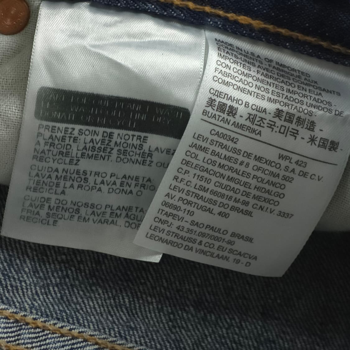 [36] 리바이스 505 데님팬츠 Made In U.S.A 상품이미지6