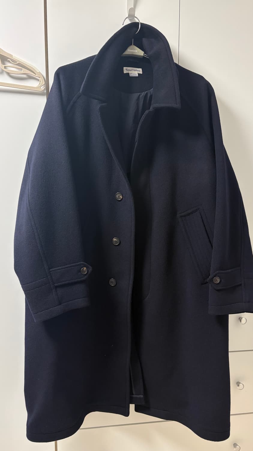 네이머클로딩 발마칸 코트 xl 네이비 상품이미지3