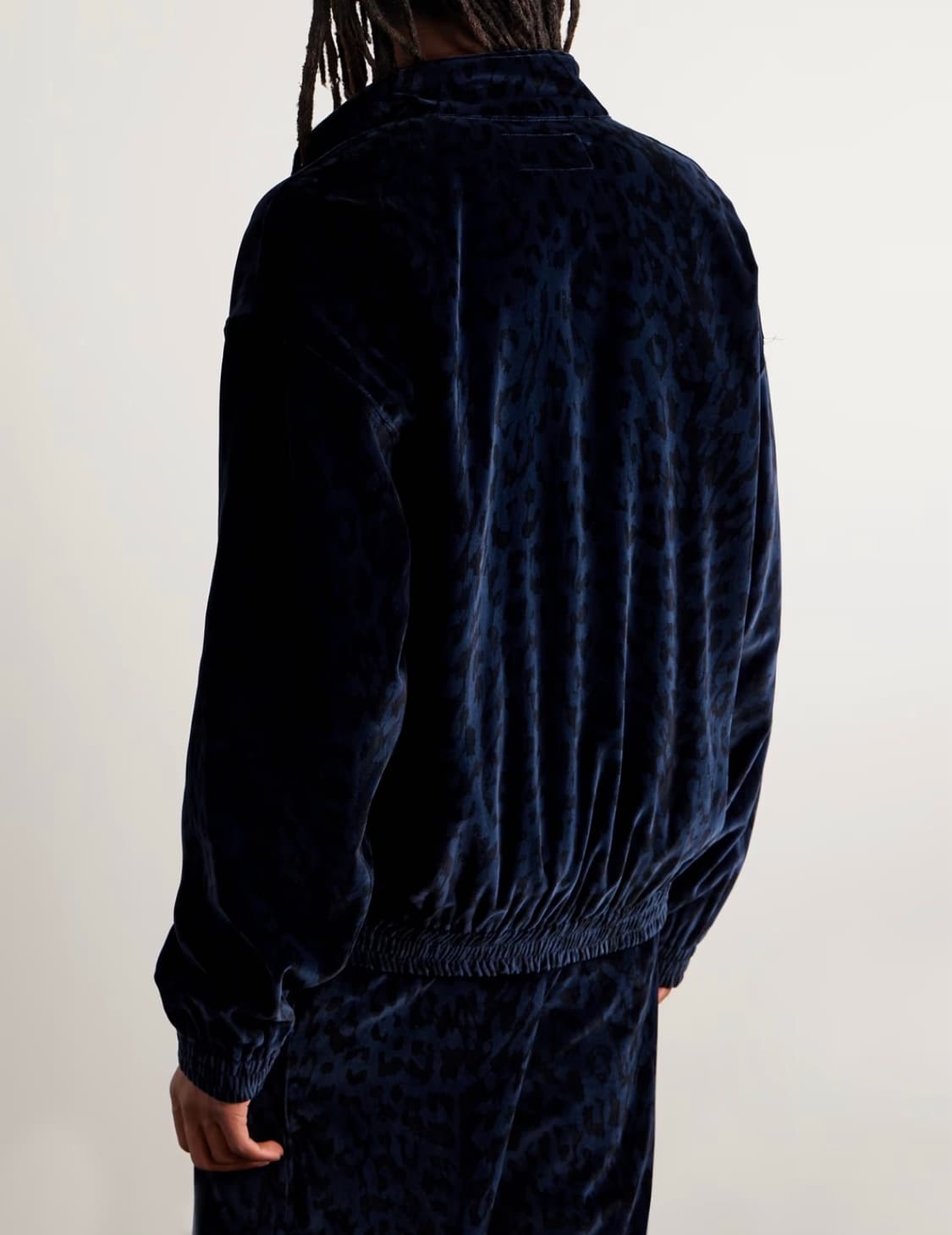 [S]23ss 와코마리아 레오파드 벨벳 트랙 셋업 상품이미지3