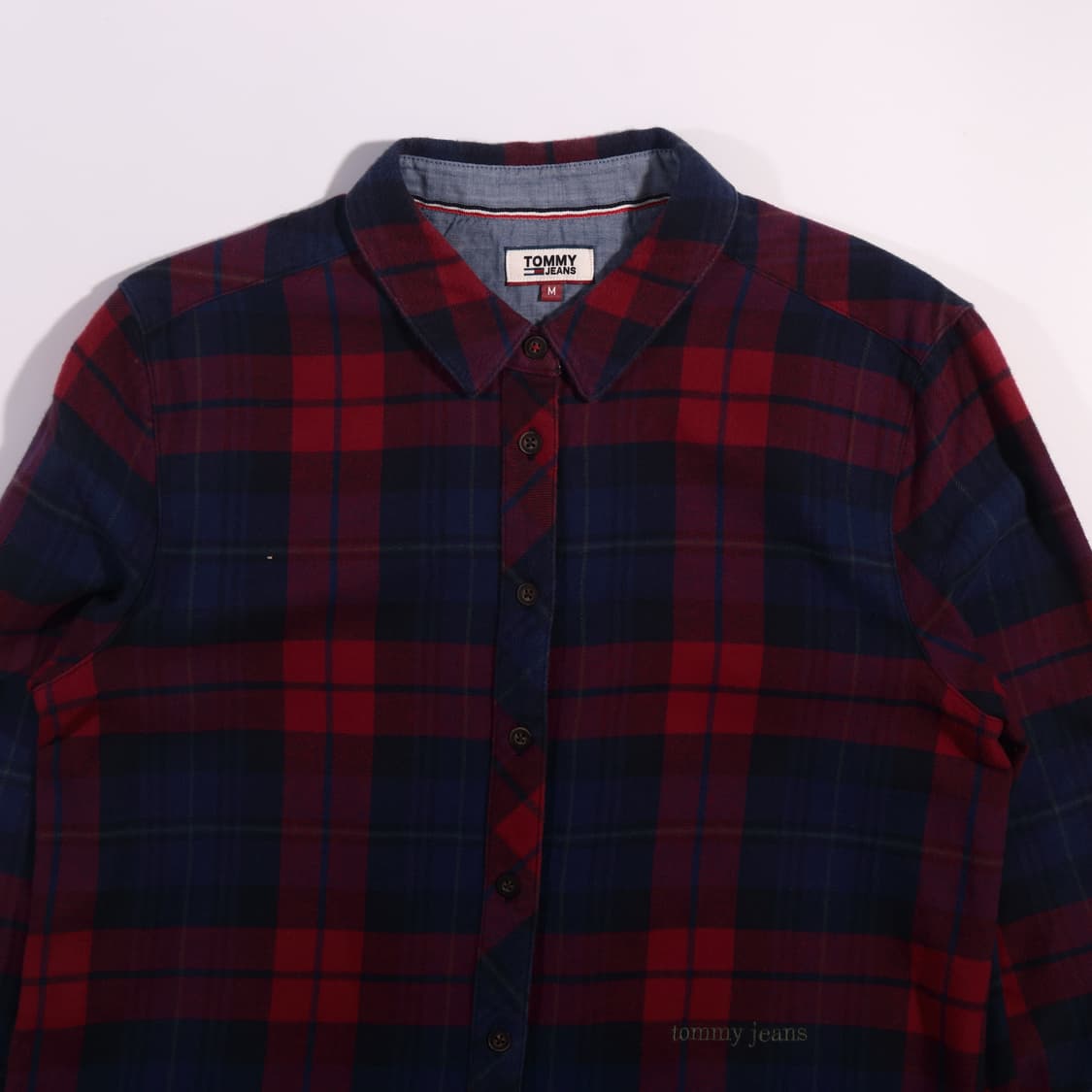 타미힐피거 진스 체크 셔츠 원피스 B698 상품이미지2