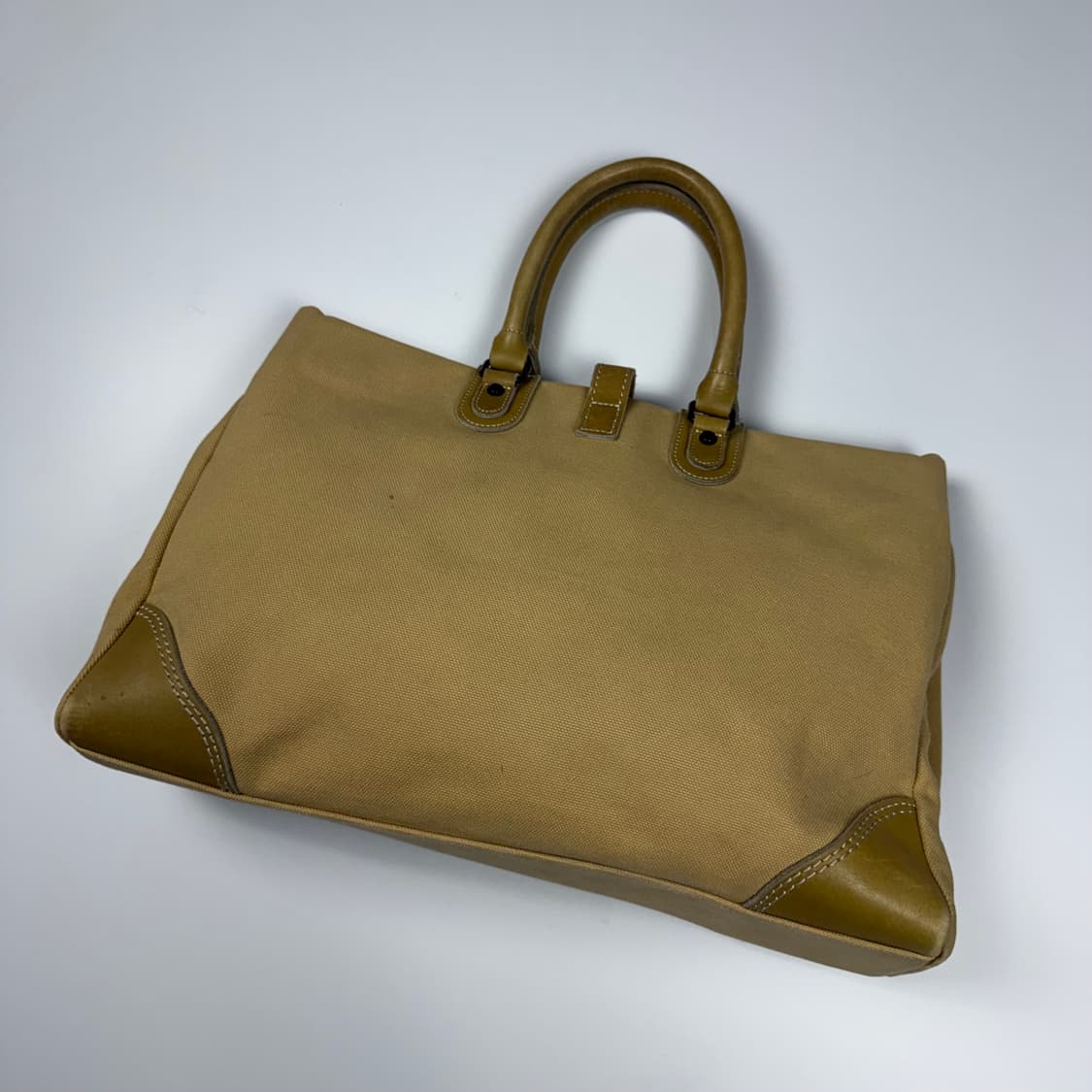 요시다포터 다이크 캔버스 토트백 카키 상품이미지3