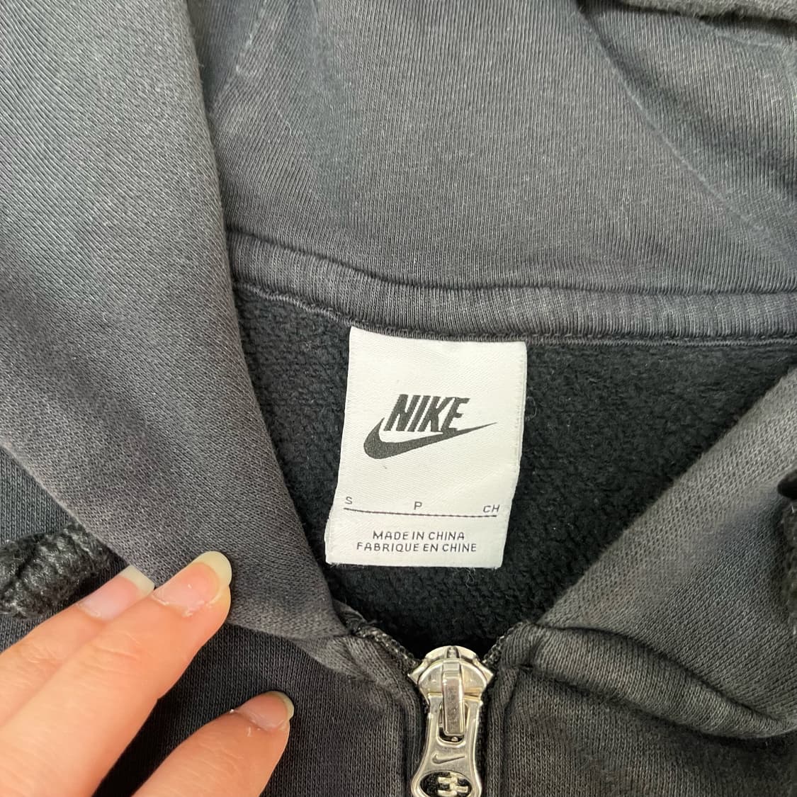 Nike black 2way hood zip-up  상품이미지6