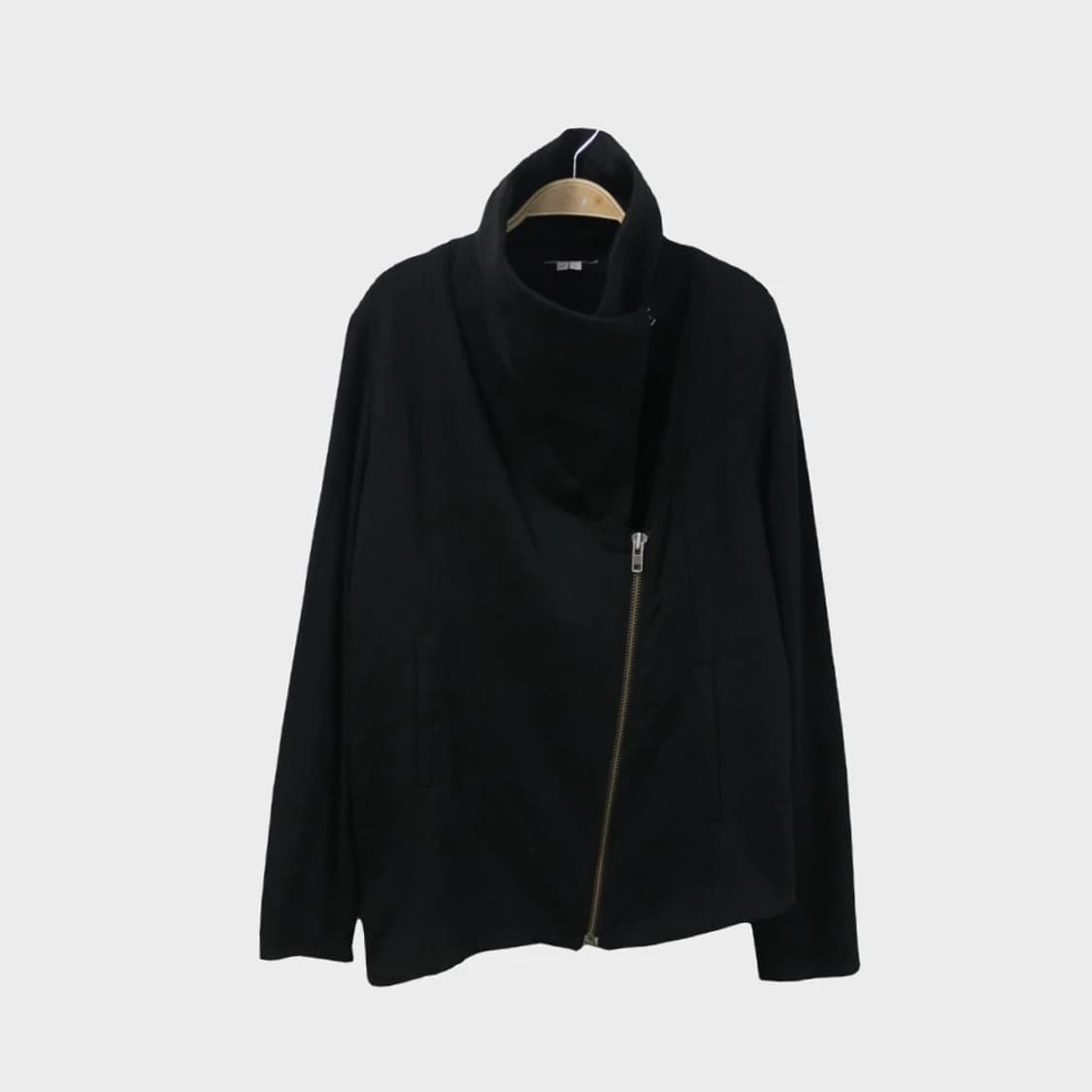 HELMUT LANG 하이넥 언발 집업 66291 상품이미지1