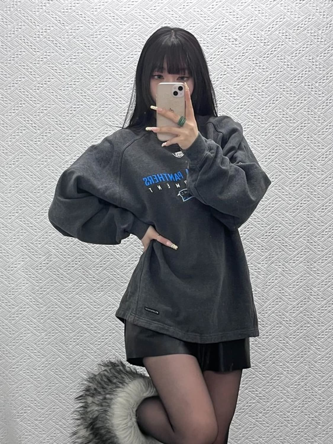 리복 NFL 어센틱 빈티지 레트로 오버핏 맨투맨 M C09957 상품이미지1