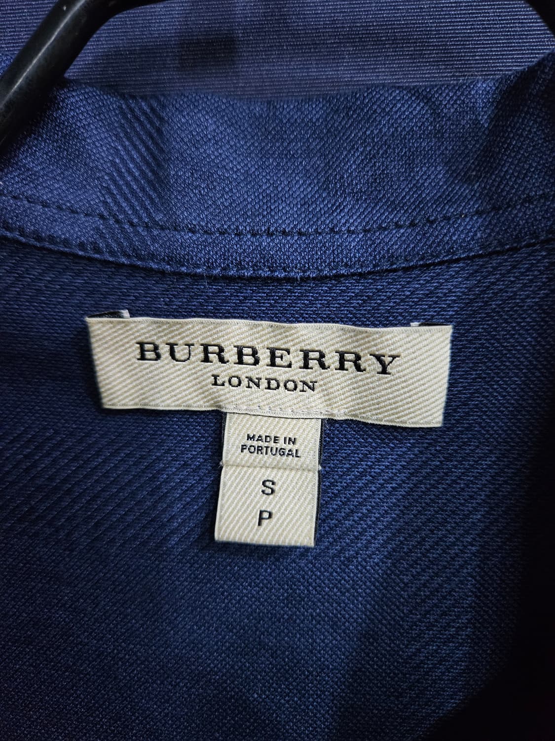 버버리 스트라이프 체크 남성 슬림핏 90 카라반팔티  상품이미지3