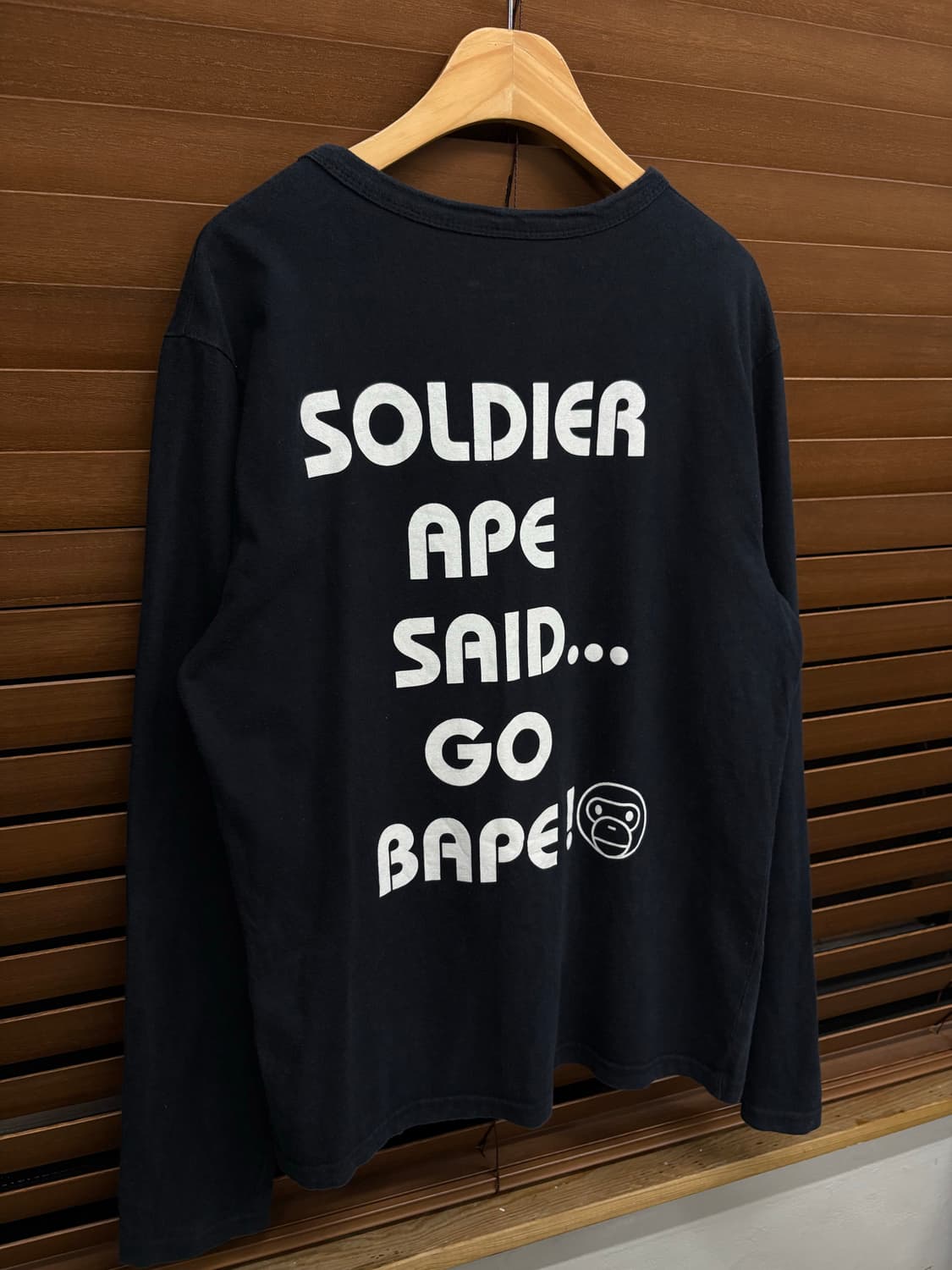 Aape 베이프 솔져 베이비 마일로 롱슬리브 긴팔 상품이미지3