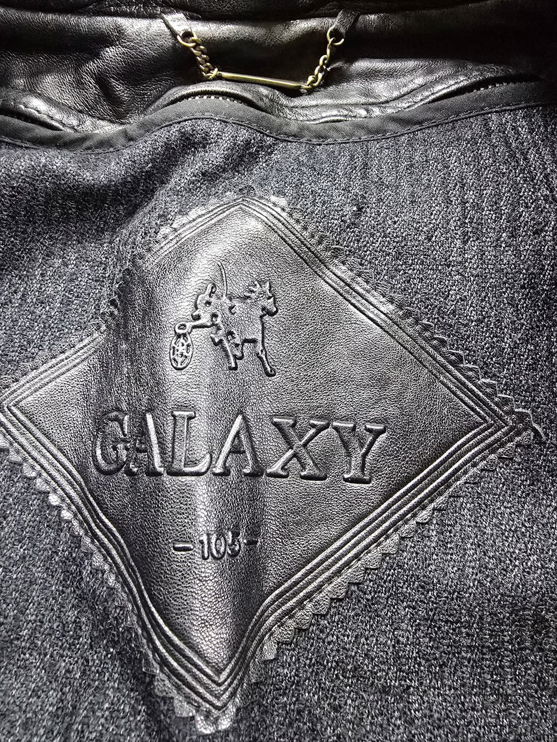 갤럭시 블랙 양가죽 점퍼 (1461) 상품이미지4