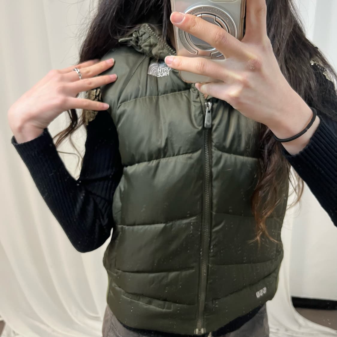 The North Face 550 Down Vest (Khaki) 상품이미지3