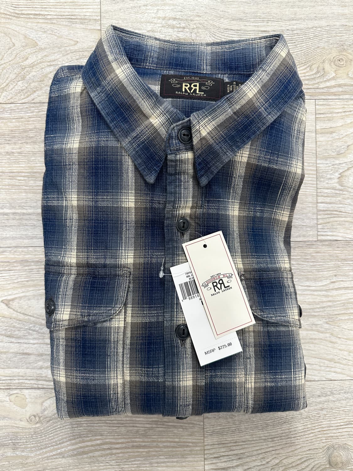 rrl 우븐 워크셔츠 L 새상품 상품이미지1