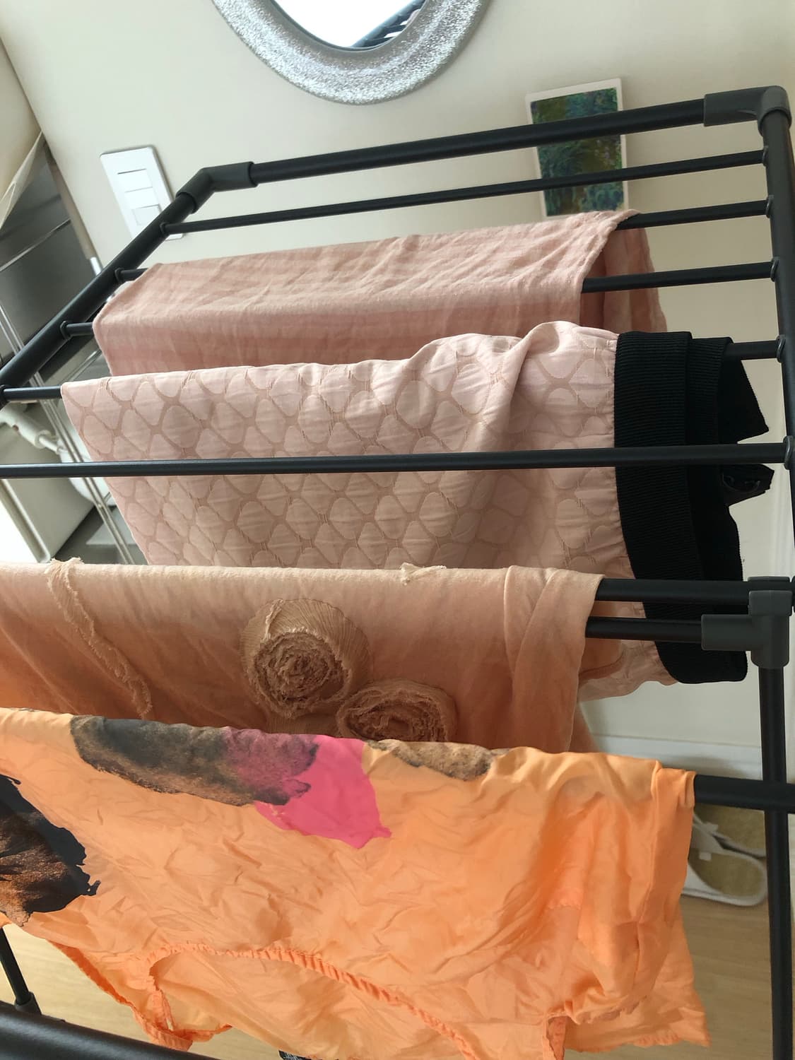 [직수입] 빈티지 실크 슬리브리스 탑 / 스커트 상품이미지3