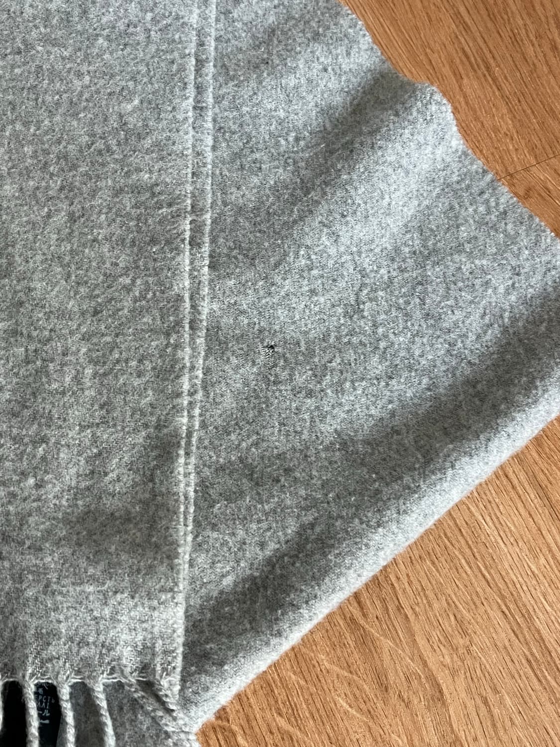 비비안웨스트우드 목도리 그레이 울 머플러 빈티지 메이드인이태리 상품이미지3