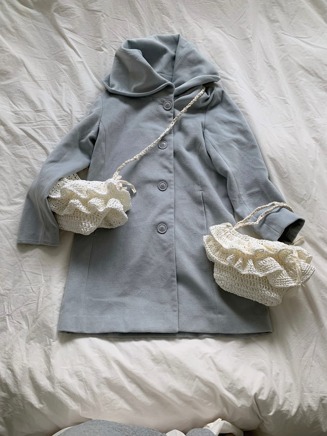 ⊹구름 프릴 백 (2 type)⊹ 상품이미지9