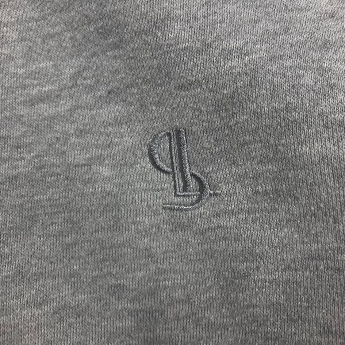 라퍼지 스토어 그레이 컬러 스몰 로고 카라 맨투맨 상품이미지2