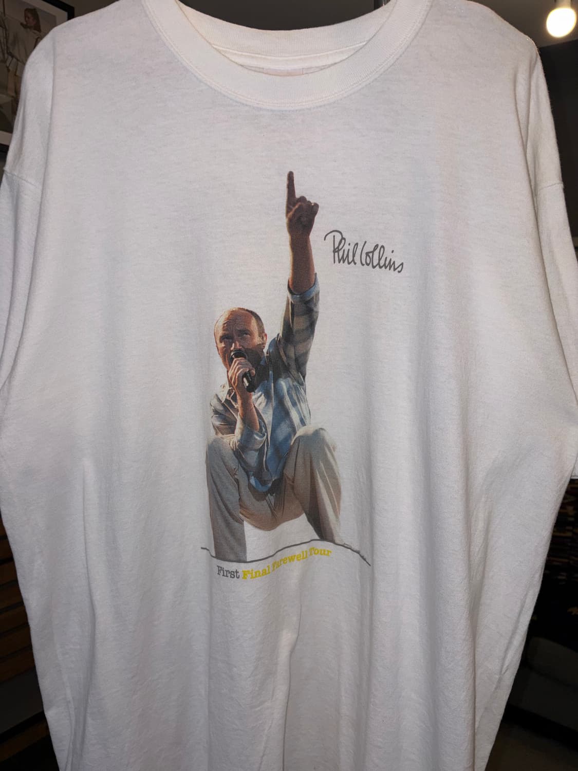 00’s Phil Collins first final farewell T 상품이미지5