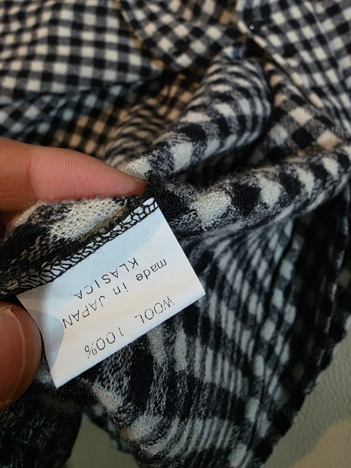 Klasica button check jacket 상품이미지6