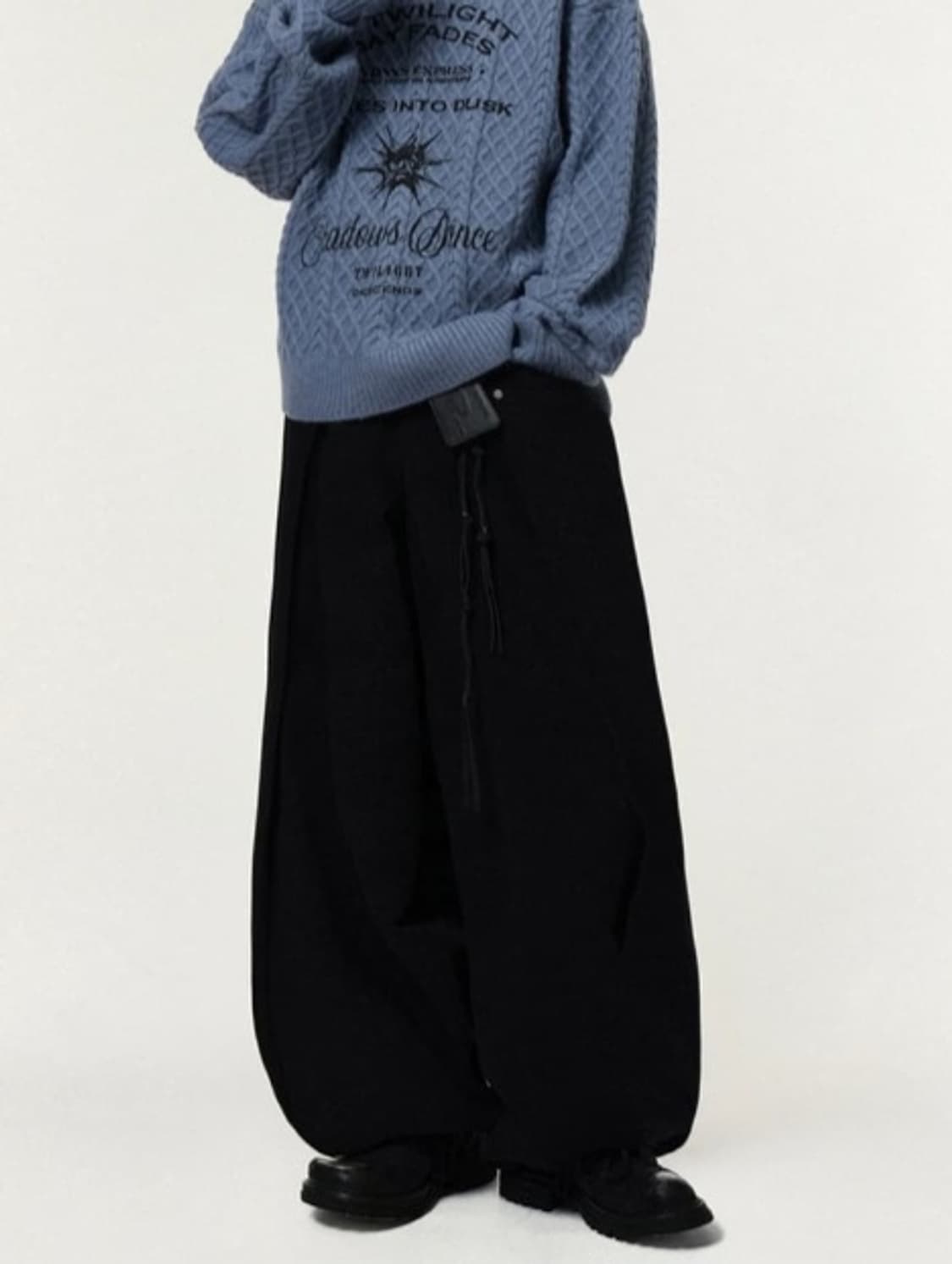 [2] 아이돈워너셀 소프트 스웨이드 트윌 벌룬 팬츠 IDWS 상품이미지1