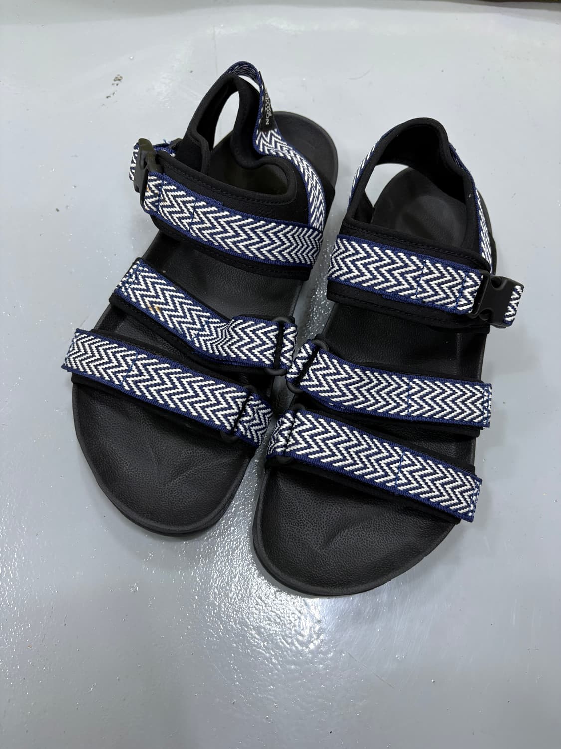 27CM 노스페이스 캠프리판 샌들 블루 0304J 상품이미지1