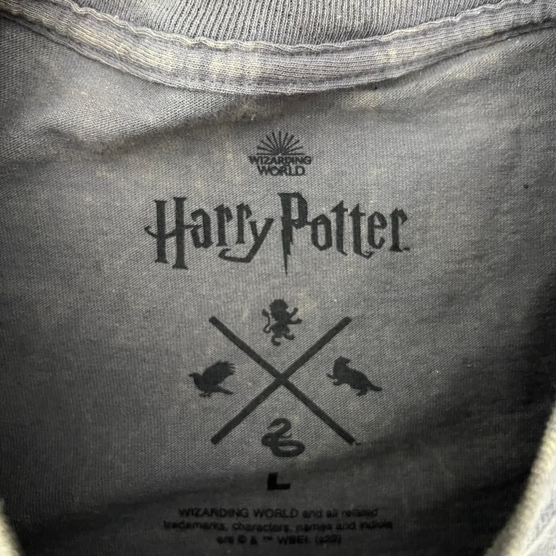 유니버셜 스튜디오 해리포터 레터링 로고 반팔 상품이미지4