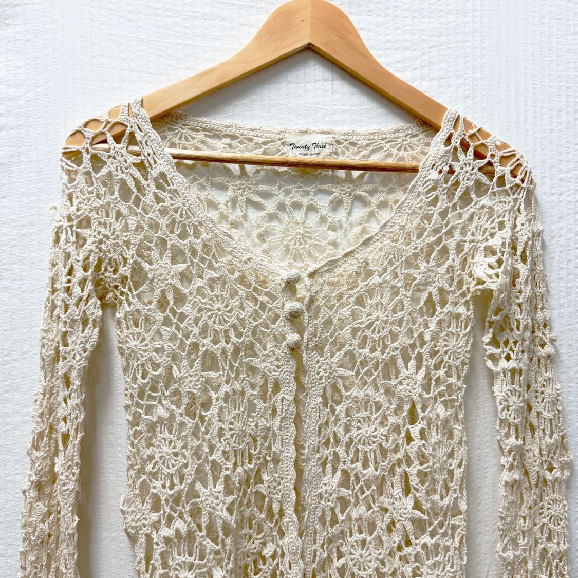 해바라기 크로셰 볼레로 가디건 상품이미지3