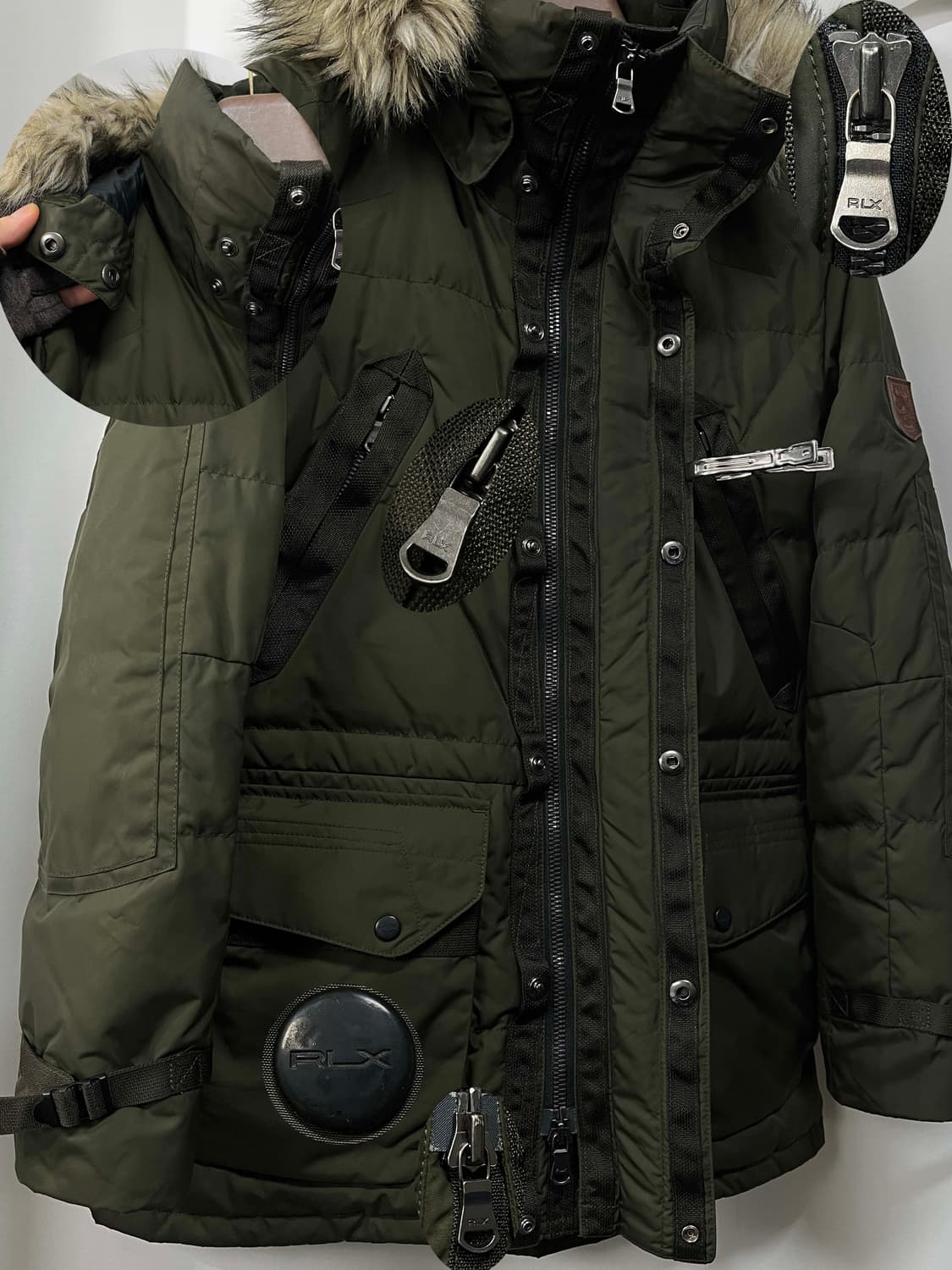 폴로 랄프로렌 말라드덕 사파리 유틸리티 다운파카 자켓 상품이미지6