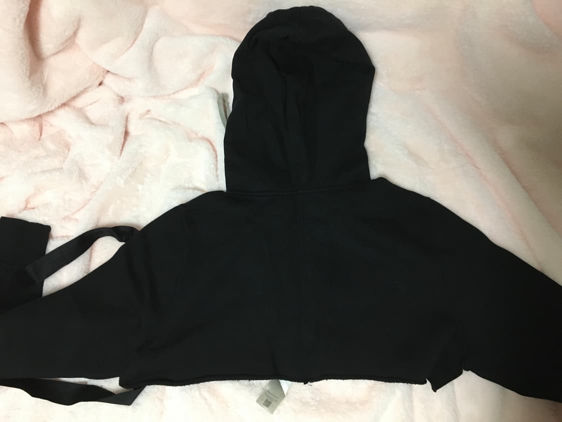 (24시간만 이 가격) 릭오웬스 다크쉐도우 크롭 후디 상품이미지3